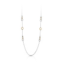 Колье из серебра с позолотой