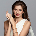 Колье из красного золота