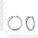 Серьги Конго из серебра