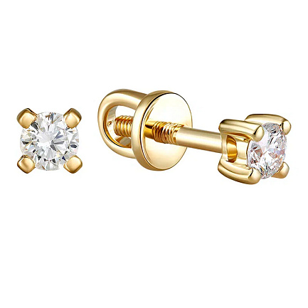 Серьги Пусеты