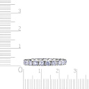 Кольцо из белого золота с бриллиантами