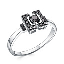 Кольцо из белого золота с бриллиантами