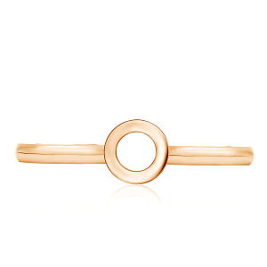 Кольцо из красного золота