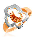 Кольцо из красного золота