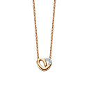 Колье из красного золота