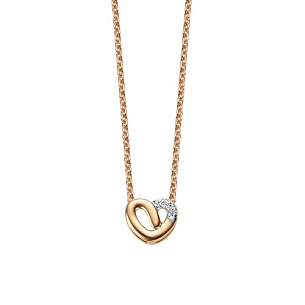 Колье из красного золота