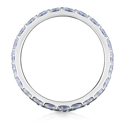 Кольцо из серебра с фианитом