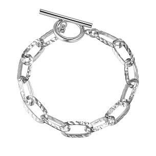 Браслет декоративный из серебра