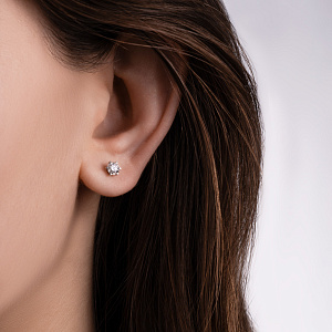 Серьги Пусеты