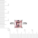 Кольцо из серебра с фианитом