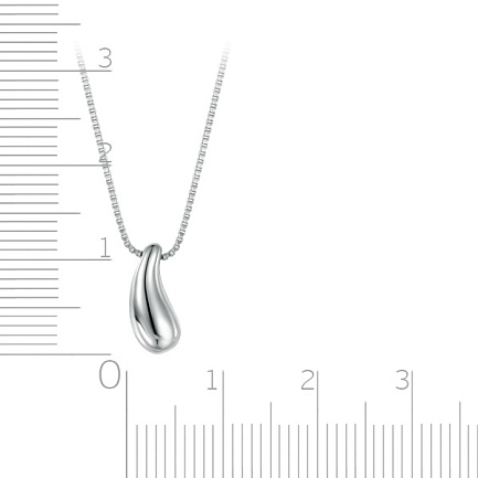 Колье из серебра