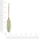 Подвеска из желтого золота с бриллиантами, кварцем