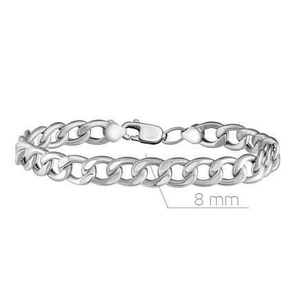 Браслет декоративный из серебра