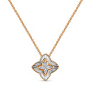 Колье из красного золота с бриллиантами