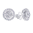 Серьги Пусеты