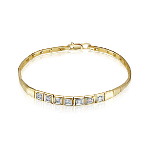 Браслет из золота с бриллиантом