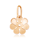 Подвеска из красного золота