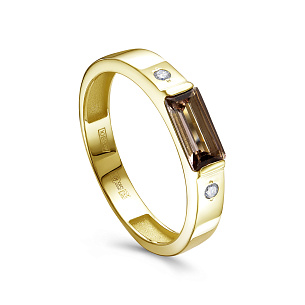 Кольцо из желтого золота