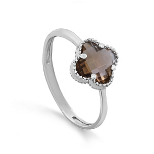 Кольцо из серебра с султанитом