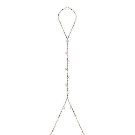 Кольцо из комбинированного золота с бриллиантами