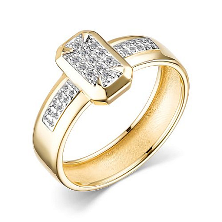 Кольцо из желтого золота