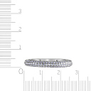 Кольцо из серебра с фианитом