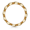 Кольцо из серебра с позолотой