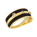 Кольцо из серебра с фианитами