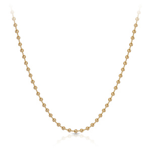 Колье из желтого золота