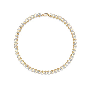 Браслет из красного золота с бриллиантами