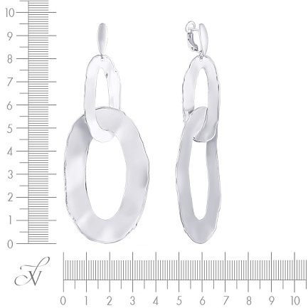 Серьги из серебра