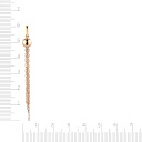 Подвеска из красного золота