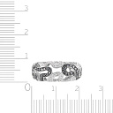 Кольцо из белого золота с бриллиантами