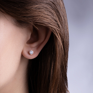 Серьги Пусеты