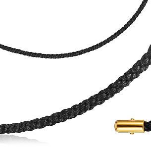 Колье из шёлка