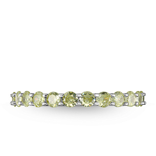 Кольцо из серебра с цирконием