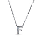 Колье из серебра с фианитами