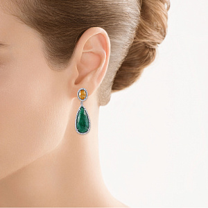 Серьги Пусеты