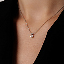 Колье из серебра с фианитами