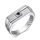 Кольцо из белого золота с бриллиантом