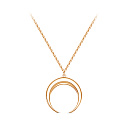 Колье из красного золота