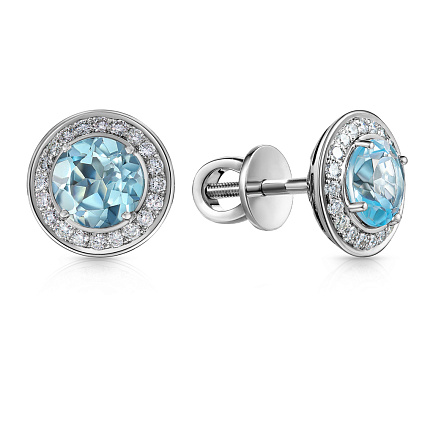 Серьги Пусеты