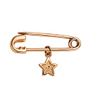 Булавка из красного золота