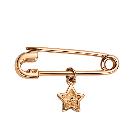 Булавка из красного золота