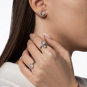 Серьги Пусеты