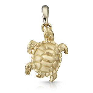 Подвеска из желтого золота