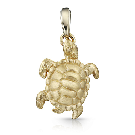 Подвеска из желтого золота