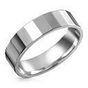 Кольцо обручальное из серебра