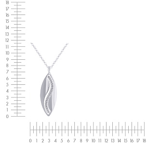 Подвеска из серебра