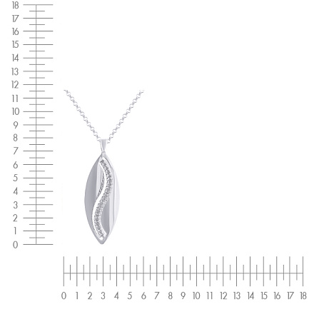 Подвеска из серебра